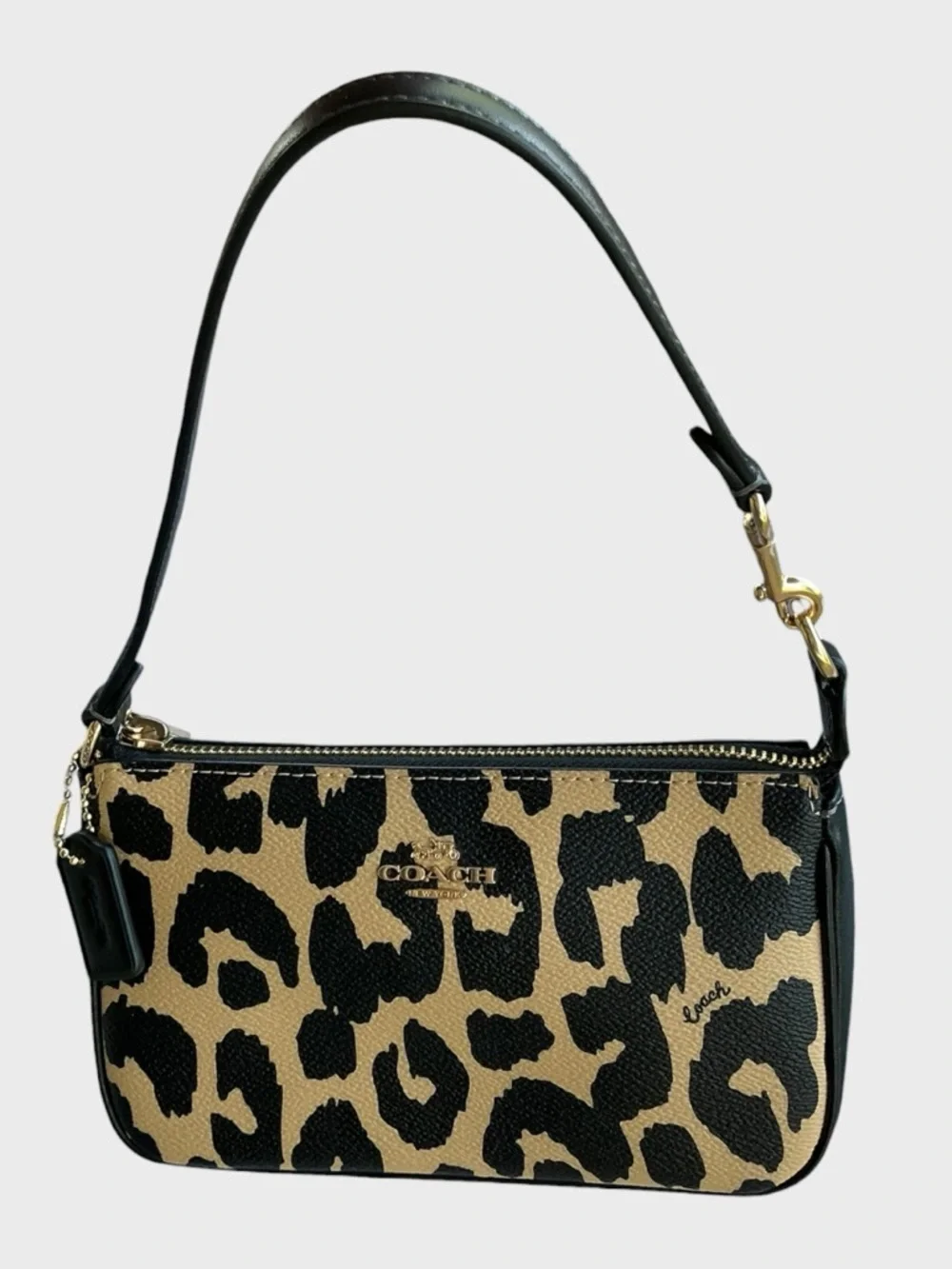 Coach Leopard Nolita 19 Wristlet + Matching Wallet Set NWT